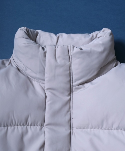 ANPAS(アンパス)の「Multiway Detachable-sleeve Eco Down Jacket/別注 マルチウェイ 袖脱着 中綿ダウンジャケット ダウンベスト パファージャケット パデッドジャケット(ダウンジャケット/コート・メンズ・ライトグレー/ホワイト/ブラック・M/L)」の6枚目の写真