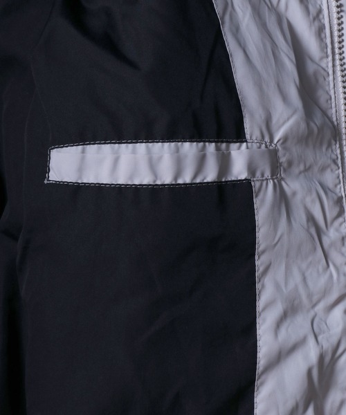 ANPAS(アンパス)の「Multiway Detachable-sleeve Eco Down Jacket/別注 マルチウェイ 袖脱着 中綿ダウンジャケット ダウンベスト パファージャケット パデッドジャケット(ダウンジャケット/コート・メンズ・ライトグレー/ホワイト/ブラック・M/L)」の4枚目の写真