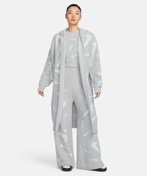 NIKE（ナイキ）の「ナイキ スポーツウェア フェニックス コージー ブークレ ウィメンズ ルーズ ロング ニット カーディガン / Nike Sportswear Phoenix Cozy Boucle Women's Loose Long Knit Cardigan FD4283-077 Light Smoke Grey（カーディガン/ボレロ）」