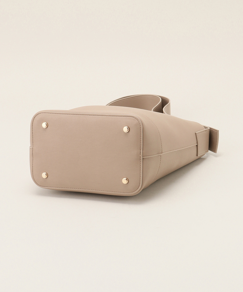 &MyuQ(アンドミューク)の「&MyuQ /アンドミューク JUNO MINI TOTE(ショルダーバッグ・レディース・ベージュ系その他/ブラック・FREE)」の11枚目の写真