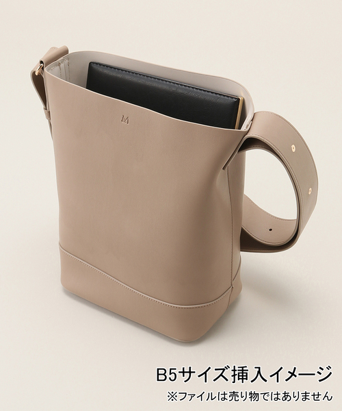 &MyuQ(アンドミューク)の「&MyuQ /アンドミューク JUNO MINI TOTE(ショルダーバッグ・レディース・ベージュ系その他/ブラック・FREE)」の13枚目の写真