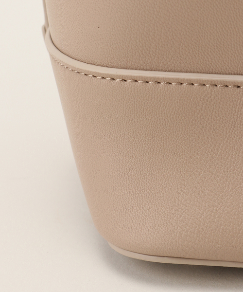 &MyuQ(アンドミューク)の「&MyuQ /アンドミューク JUNO MINI TOTE(ショルダーバッグ・レディース・ベージュ系その他/ブラック・FREE)」の21枚目の写真