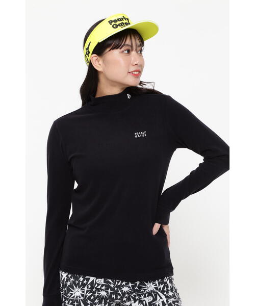 PEARLY GATES ハイネックカットソー 綿ベア天竺長袖ハイネックカットソー | PEARLY GATES（パーリーゲイツ