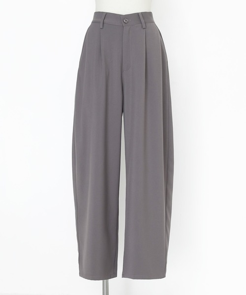 『カーブツイルパンツ』（スラックス）｜n'OrLABEL（ノアールレーベル）