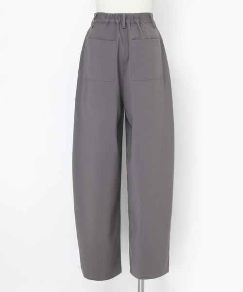 『カーブツイルパンツ』（スラックス）｜n'OrLABEL（ノアールレーベル）