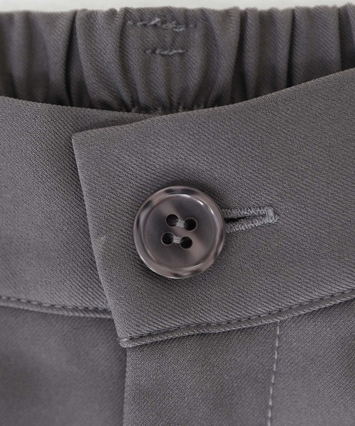 『カーブツイルパンツ』（スラックス）｜n'OrLABEL（ノアールレーベル）