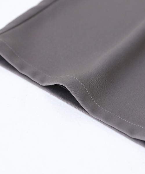 『カーブツイルパンツ』（スラックス）｜n'OrLABEL（ノアールレーベル）