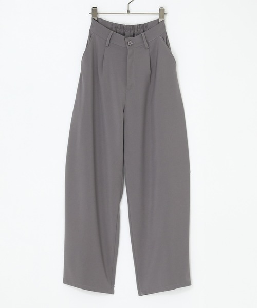 『カーブツイルパンツ』（スラックス）｜n'OrLABEL（ノアールレーベル）