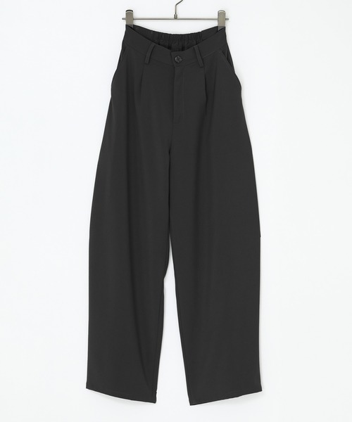『カーブツイルパンツ』（スラックス）｜n'OrLABEL（ノアールレーベル）