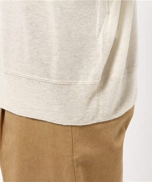 IENA（イエナ）の「カシミヤガーゼプルオーバー◆（ニット/セーター・レディース・ホワイト/チャコールグレー/ブラック・FREE）」の9枚目の写真