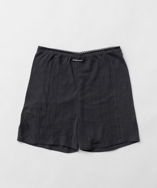 PRANK PROJECT（プランクプロジェクト）の「アイレットレースショーツ / Eyelet lace Shorts（ショーツ・レディース・ホワイト/チャコールグレー・FREE）」の11枚目の写真