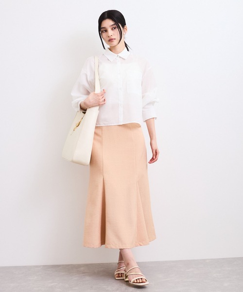 VIS（ビス）の「【A4収納】ホーボーバッグ（トートバッグ・レディース・キナリ/キャメル/ブラック・FREE）」の17枚目の写真