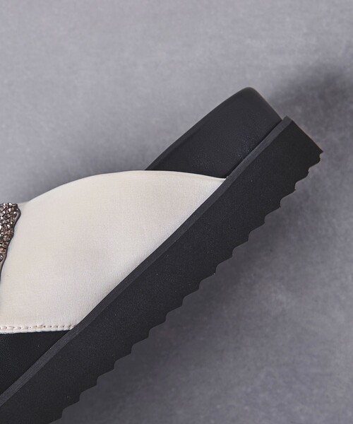 UNITED ARROWS（ユナイテッドアローズ）の「サテン ビジュー クロス