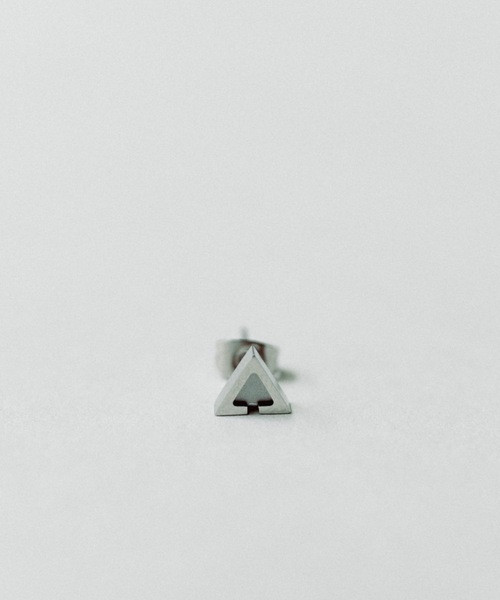 cii（シー）の「earring 1st（ピアス（片耳用）・メンズ・シルバー・FREE）」の3枚目の写真