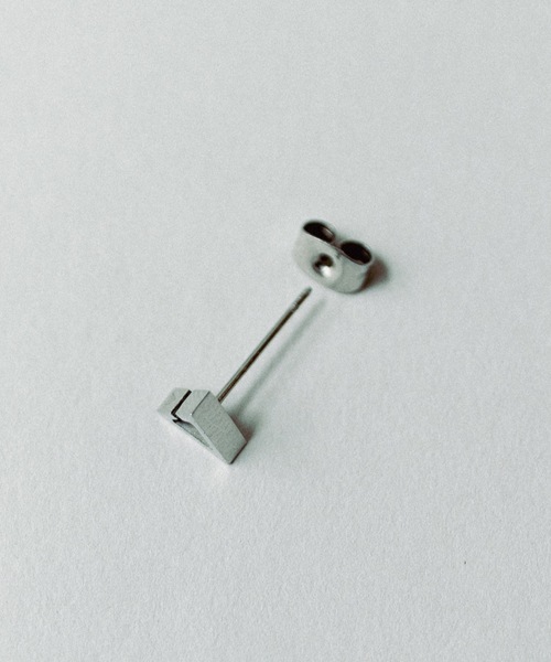 cii（シー）の「earring 1st（ピアス（片耳用）・メンズ・シルバー・FREE）」の2枚目の写真