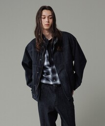 ADAM ET ROPE' | 【ADAM ET ROPE' JEANS -FILM-】デニム スタンドカラー ブルゾン(デニムジャケット)