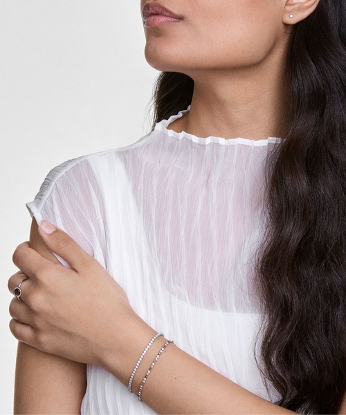 Daniel Wellington(ダニエルウェリントン)の「Classic Tennis Bracelet Honey Combo ローズゴールド/シルバー/ゴールド(ブレスレット・レディース・ピンクゴールド/イエローゴールド/シルバー・ONE SIZE)」の6枚目の写真