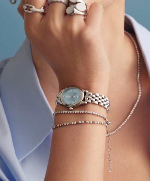 Daniel Wellington(ダニエルウェリントン)の「Classic Tennis Bracelet Honey Combo ローズゴールド/シルバー/ゴールド(ブレスレット・レディース・ピンクゴールド/イエローゴールド/シルバー・ONE SIZE)」の12枚目の写真