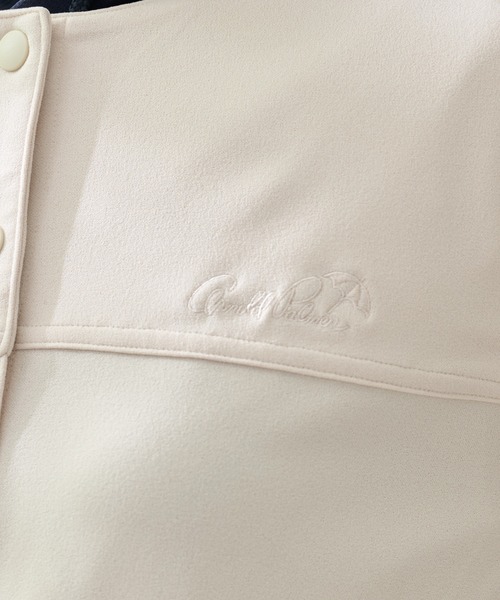 Arnold Palmer（アーノルドパーマー）の「ノーカラー ライトジャケット（ノーカラージャケット・レディース・ベージュ/ライトベージュ/ブラック・M/L/S）」の17枚目の写真