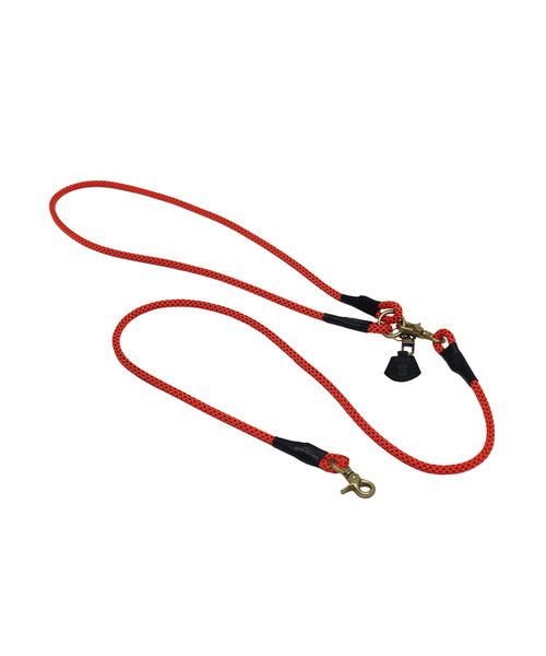 POST GENERAL(ポストジェネラル)の「ドッグスフォーピース / DOGS FOR PEACE ショルダークライミングロープ2WAYリーシュ(リード/ハーネス/首輪・レディース・カーキ/グレー/オレンジ/ブラック・FREE)」の4枚目の写真