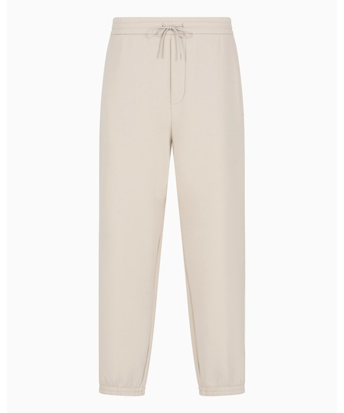 EMPORIO ARMANI（エンポリオアルマーニ）の「【エンポリオ アルマーニ】ドローストリング ジョガーパンツ ダブルジャージー（スウェットパンツ・メンズ・ブラック/グレイッシュベージュ・X-LARGE/X-SMALL/SMALL/MEDIUM/LARGE/XX-LARGE/XX-SMALL）」の9枚目の写真