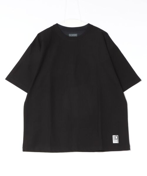 CHROME(クローム)の「CHROME/クローム Tシャツ 遮熱機能 冷感 JP247(Tシャツ/カットソー・メンズ・ブラック/ホワイト・M/L/XL)」の5枚目の写真