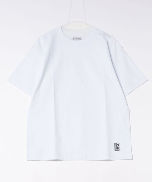 CHROME(クローム)の「CHROME/クローム Tシャツ 遮熱機能 冷感 JP247(Tシャツ/カットソー・メンズ・ブラック/ホワイト・M/L/XL)」の6枚目の写真