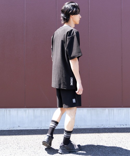 CHROME(クローム)の「CHROME/クローム Tシャツ 遮熱機能 冷感 JP247(Tシャツ/カットソー・メンズ・ブラック/ホワイト・M/L/XL)」の8枚目の写真