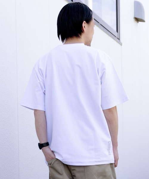 CHROME(クローム)の「CHROME/クローム Tシャツ 遮熱機能 冷感 JP247(Tシャツ/カットソー・メンズ・ブラック/ホワイト・M/L/XL)」の3枚目の写真