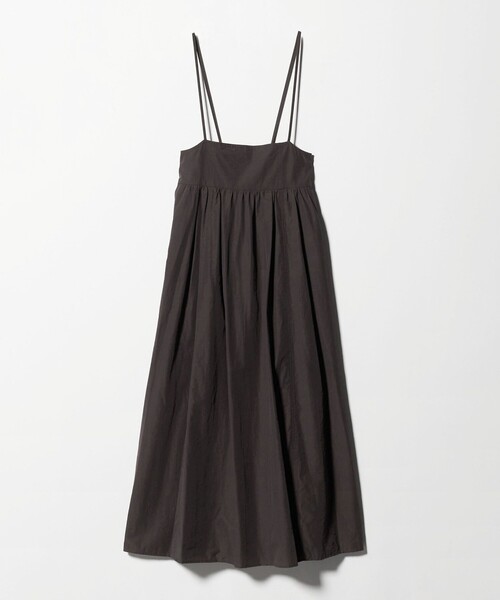 BEAUTY&YOUTH UNITED ARROWS（ビューティーアンドユースユナイテッドアローズ）の「ナイロンコットン バックホール キャミワンピース -2WAY-（ワンピース・レディース・ブラック/オリーブ/ダークブラウン・M/S）」の21枚目の写真