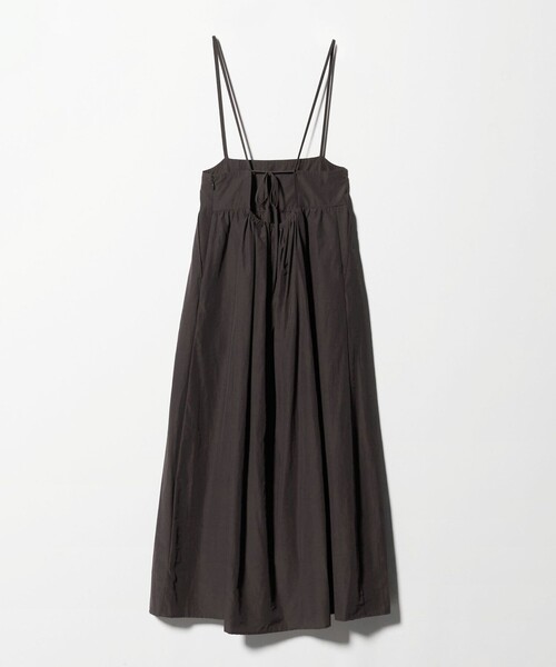 BEAUTY&YOUTH UNITED ARROWS（ビューティーアンドユースユナイテッドアローズ）の「ナイロンコットン バックホール キャミワンピース -2WAY-（ワンピース・レディース・ブラック/オリーブ/ダークブラウン・M/S）」の22枚目の写真