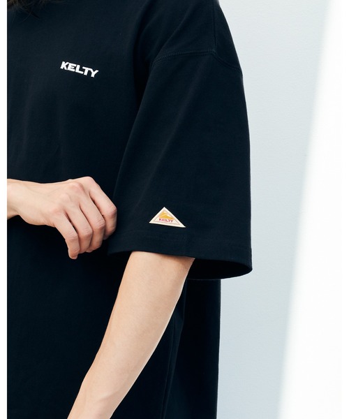 KELTY(ケルティ)の「ケルティ ロゴS/Sティーシャツ(Tシャツ/カットソー・レディース・ホワイト/ブラック/ネイビー/ベージュ/ヘザーグレー・M/L/S/XL)」の9枚目の写真