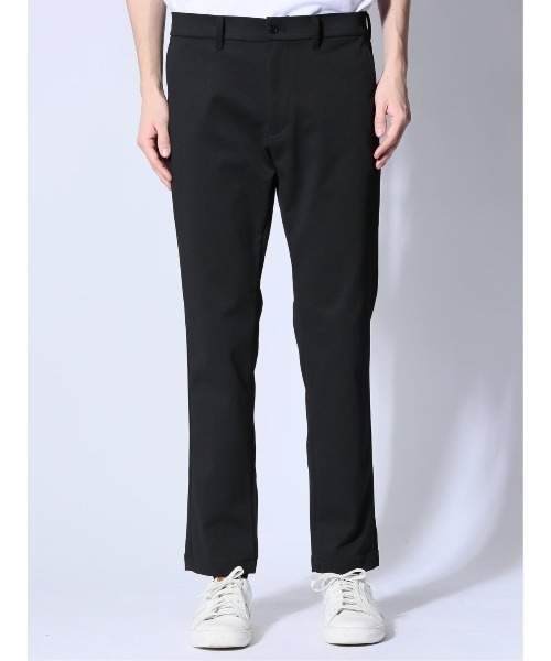 m.f.editorial（エムエフエディトリアル）の「【ストレッチ ウォッシャブル】m.f.エディトリアル メンズ circle motion JERSEY スリムパンツ(セットアップ可能)（その他パンツ・メンズ・ブラック/グレー系その他2・MEDIUM/LARGE/X-LARGE/S）」の5枚目の写真