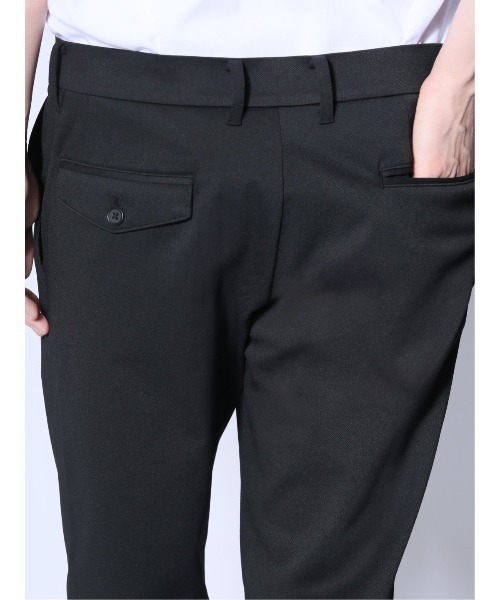 m.f.editorial（エムエフエディトリアル）の「【ストレッチ ウォッシャブル】m.f.エディトリアル メンズ circle motion JERSEY スリムパンツ(セットアップ可能)（その他パンツ・メンズ・ブラック/グレー系その他2・MEDIUM/LARGE/X-LARGE/S）」の9枚目の写真