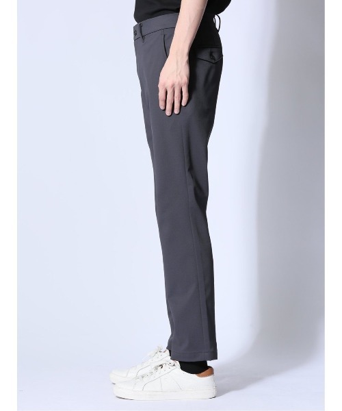 m.f.editorial（エムエフエディトリアル）の「【ストレッチ ウォッシャブル】m.f.エディトリアル メンズ circle motion JERSEY スリムパンツ(セットアップ可能)（その他パンツ・メンズ・ブラック/グレー系その他2・MEDIUM/LARGE/X-LARGE/S）」の16枚目の写真
