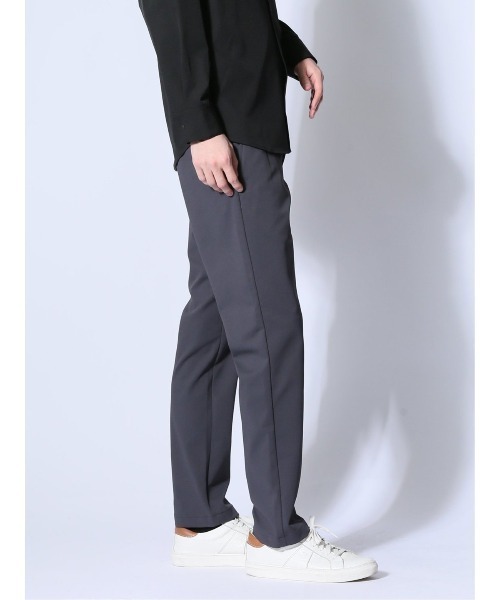 m.f.editorial（エムエフエディトリアル）の「【ストレッチ ウォッシャブル】m.f.エディトリアル メンズ circle motion JERSEY スリムパンツ(セットアップ可能)（その他パンツ・メンズ・ブラック/グレー系その他2・MEDIUM/LARGE/X-LARGE/S）」の22枚目の写真