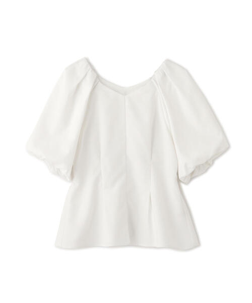 PROPORTION BODY DRESSING(プロポーションボディドレッシング)の「バルーン袖ペプラムブラウス / 1215110310(シャツ/ブラウス・レディース・ホワイト/ブラック/ブルー・FREE)」の8枚目の写真