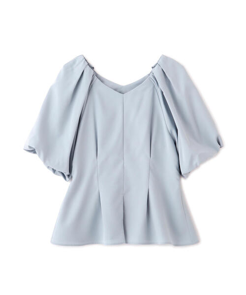 PROPORTION BODY DRESSING(プロポーションボディドレッシング)の「バルーン袖ペプラムブラウス / 1215110310(シャツ/ブラウス・レディース・ホワイト/ブラック/ブルー・FREE)」の19枚目の写真