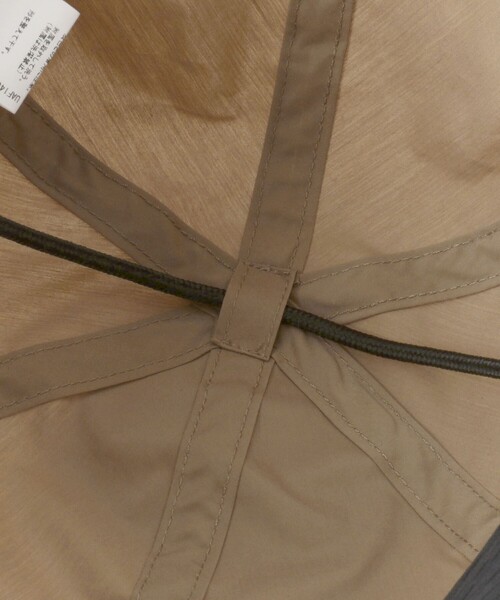 green label relaxing(グリーンレーベルリラクシング)の「2WAY コード付き キャップ / CAP - UVカット -(キャップ・レディース・ナチュラル/ブラック/モカ/ダークグレー・FREE)」の22枚目の写真