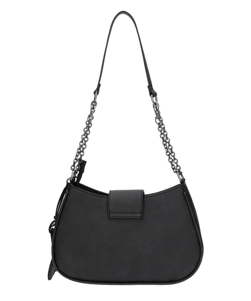 X-girl（エックスガール）の「LOGO MARK FAUX LEATHER BAG（ショルダーバッグ・レディース・ブラック/ブラウン・ONE SIZE）」の8枚目の写真