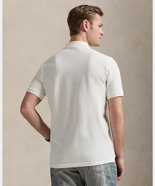POLO RALPH LAUREN(ポロ ラルフ ローレン)の「クラシック フィット Polo ベア メッシュ ポロシャツ(ポロシャツ・メンズ・ホワイト・XS/XL/S/M/L/XXL)」の7枚目の写真