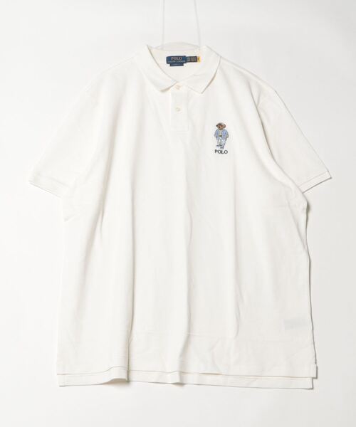POLO RALPH LAUREN(ポロ ラルフ ローレン)の「クラシック フィット Polo ベア メッシュ ポロシャツ(ポロシャツ・メンズ・ホワイト・XS/XL/S/M/L/XXL)」の3枚目の写真