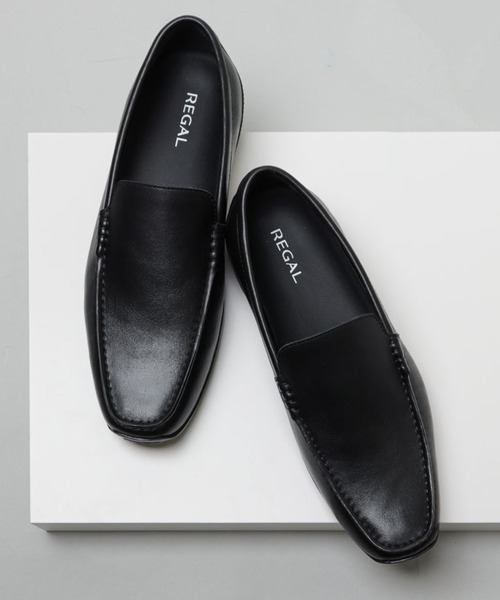 REGAL(リーガル)の「リーガル REGAL カジュアル 50HL スリッポン(スリッポン・メンズ・ブラック・25/26/27/25.5/26.5/24.5/24)」の1枚目の写真