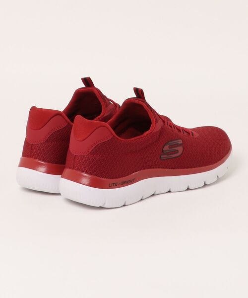 SKECHERS(スケッチャーズ)の「【SKECHERS】 SUMMITS(スニーカー・メンズ・レッド/チャコールグレー・25.5cm/26.0cm/26.5cm/27.0cm/27.5cm/28.0cm/25.0cm)」の3枚目の写真