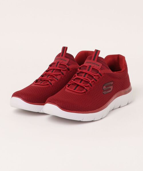 SKECHERS(スケッチャーズ)の「【SKECHERS】 SUMMITS(スニーカー・メンズ・レッド/チャコールグレー・25.5cm/26.0cm/26.5cm/27.0cm/27.5cm/28.0cm/25.0cm)」の5枚目の写真