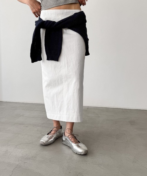 CANAL JEAN（キャナルジーン）の「El mar　レースアップフラットスニーカー（スニーカー・レディース・ブラック/シルバー・24/25/24.5/23.5）」の2枚目の写真