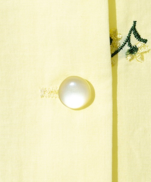 flower（フラワー）の「スターリーフラワーブラウス（シャツ/ブラウス・レディース・イエロー/ブルー・FREE）」の7枚目の写真