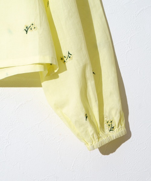 flower（フラワー）の「スターリーフラワーブラウス（シャツ/ブラウス・レディース・イエロー/ブルー・FREE）」の9枚目の写真