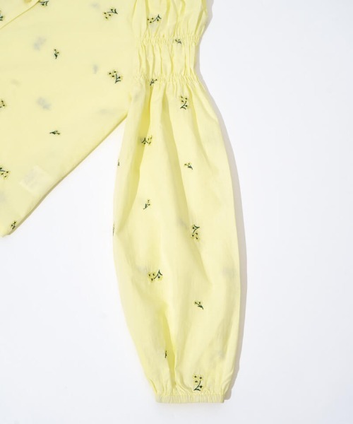 flower（フラワー）の「スターリーフラワーブラウス（シャツ/ブラウス・レディース・イエロー/ブルー・FREE）」の10枚目の写真