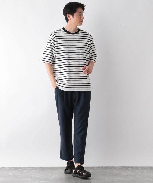 GLOBAL WORK(グローバルワーク)の「クルーネックレイヤード/半袖/一部店舗限定/321976(Tシャツ/カットソー・メンズ・ホワイト系その他/チャコールグレー/ライトグレー/グリーン/ブルー・SMALL/MEDIUM/LARGE/X-LARGE)」の22枚目の写真